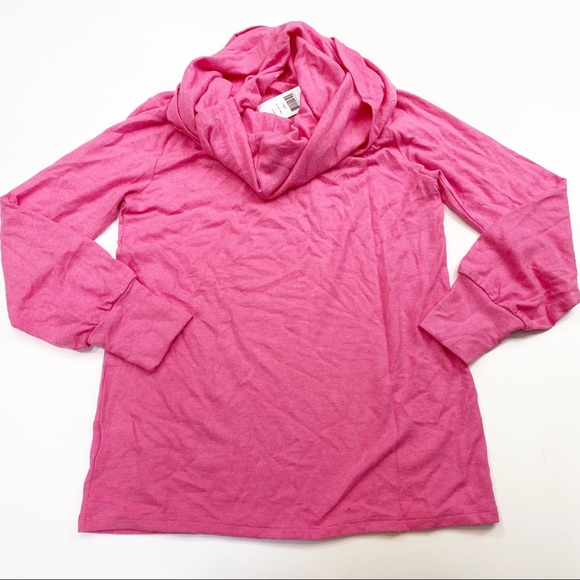 Gibsonlook Cozy Fleece Convertible Neck Sweatshirt - Picture 5 of 9